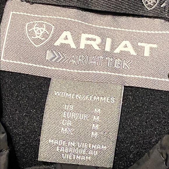 Ariat Womens Fusion Insulated Vest Full Zip Outdoors Western Cowgirl Size Medium - Picture 9 of 14